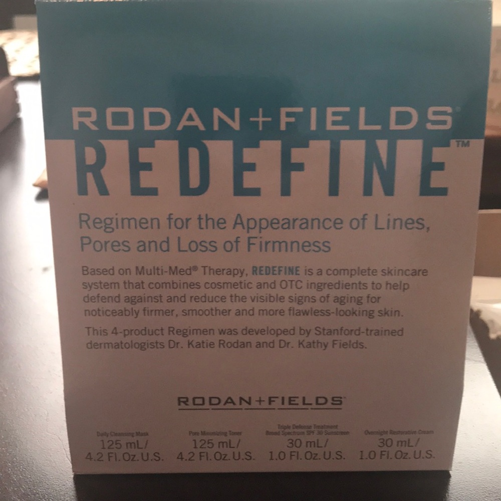 Rodan + Fields Redefine regimen